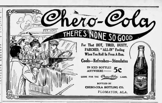 Uncredited for Chero-Cola, Public domain, via Wikimedia Commons